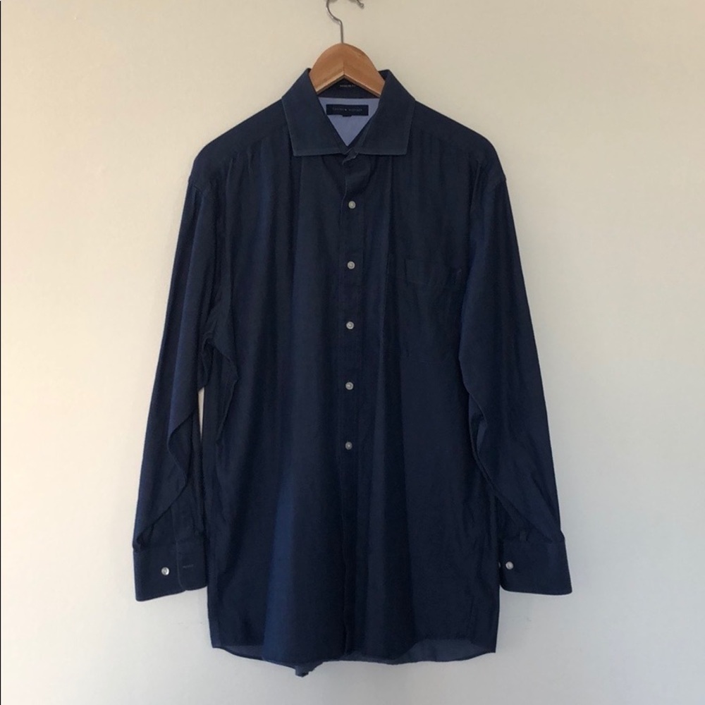 Tommy Hilfiger Men’s Button Down Casual Shirt